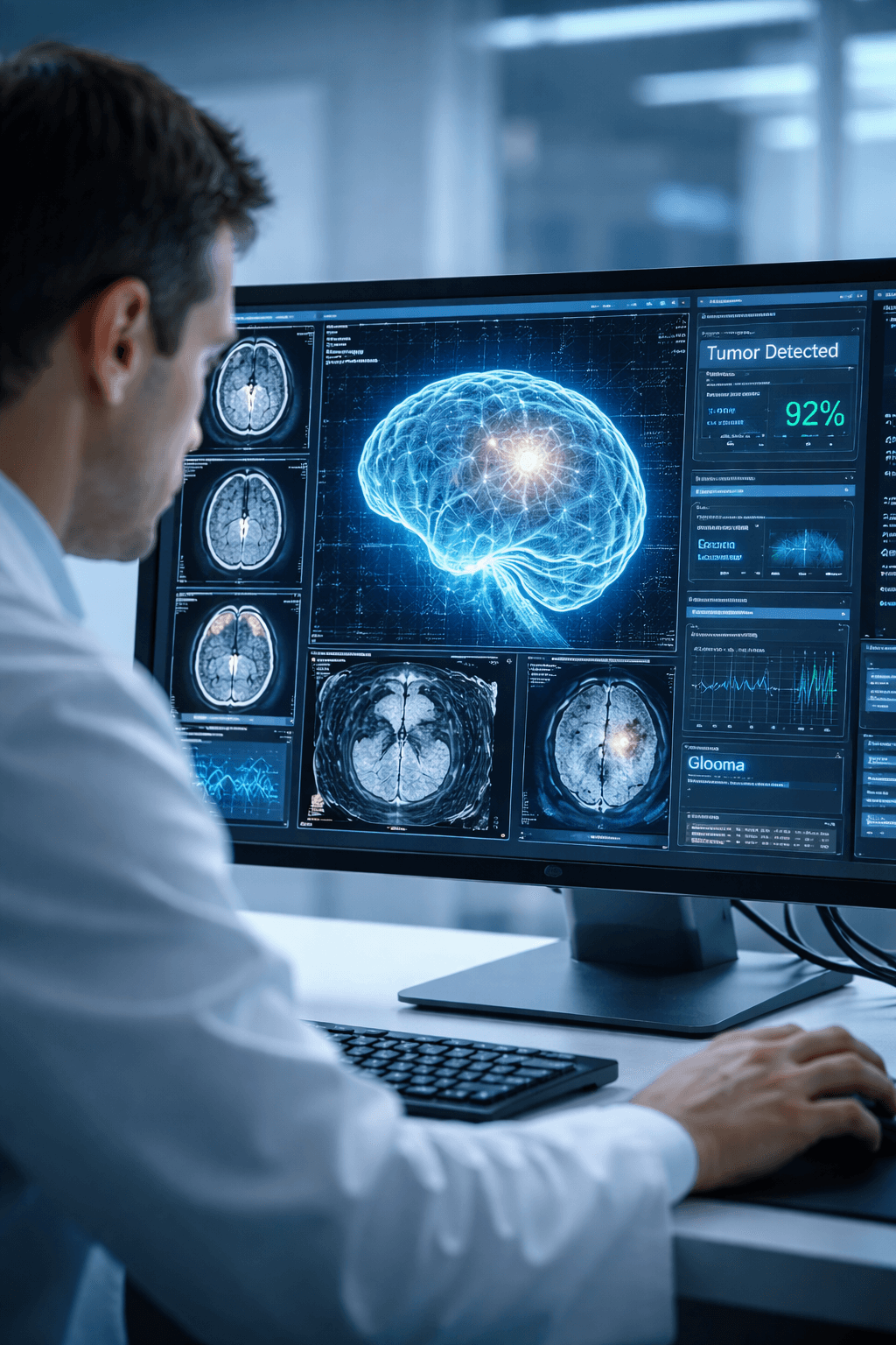 AI in Healthcare: 10 Powerful Breakthroughs Transforming Modern Medicine AI in Healthcare analyzing medical imaging