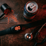5 Hidden Ways Energy Drinks and Pre-Workout Supplements Trigger Cardiac Arrest in Young Athletes Flat lay of energy drink can, pre-workout powder scoop, and heart monitor showing elevated heart rate, highlighting cardiac risk and potential for cardiac arrest in young athletes.